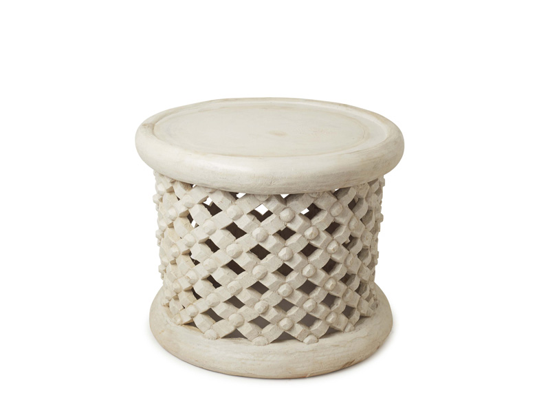 50cm white bamileke 50cm white bamileke