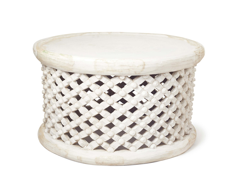 80cm white bamileke 80cm white bamileke