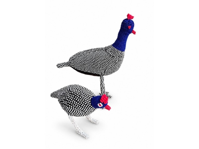 Zulu Bead Guinea Fowl