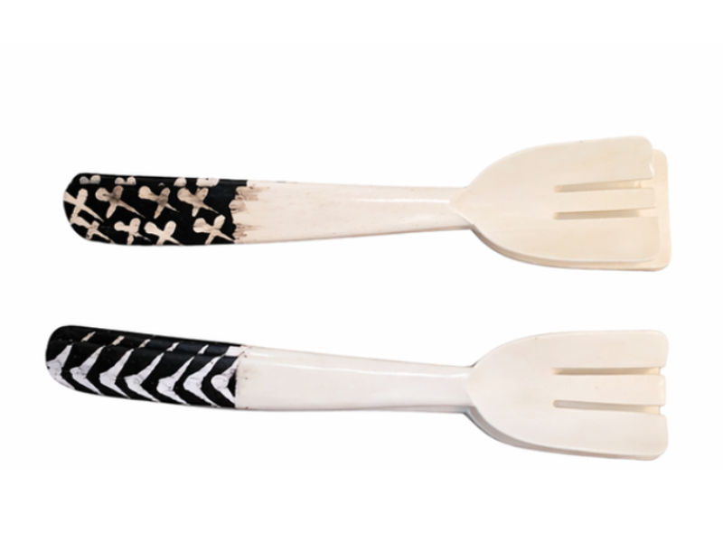 Bone Serving Spoon set