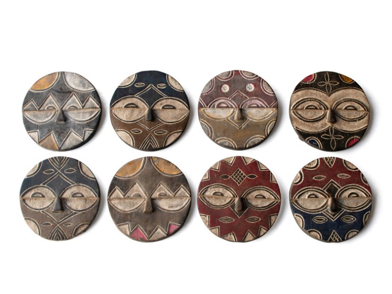 Small Bateke Mask Small Bateke Mask