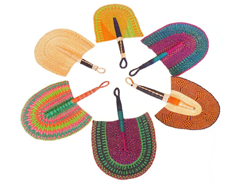 Assorted Bolga Fans Assorted Bolga Fans
