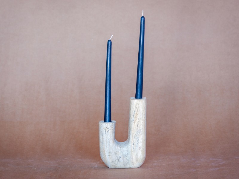 Blue Gum Candle holder - 4 Blue Gum Candle holder - 4