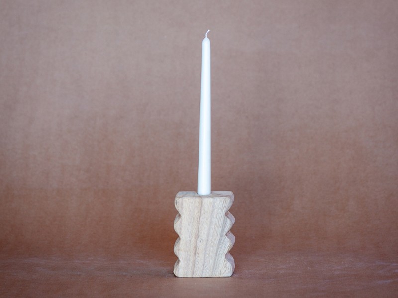 Blue Gum Candle holder - 7 Blue Gum Candle holder - 7