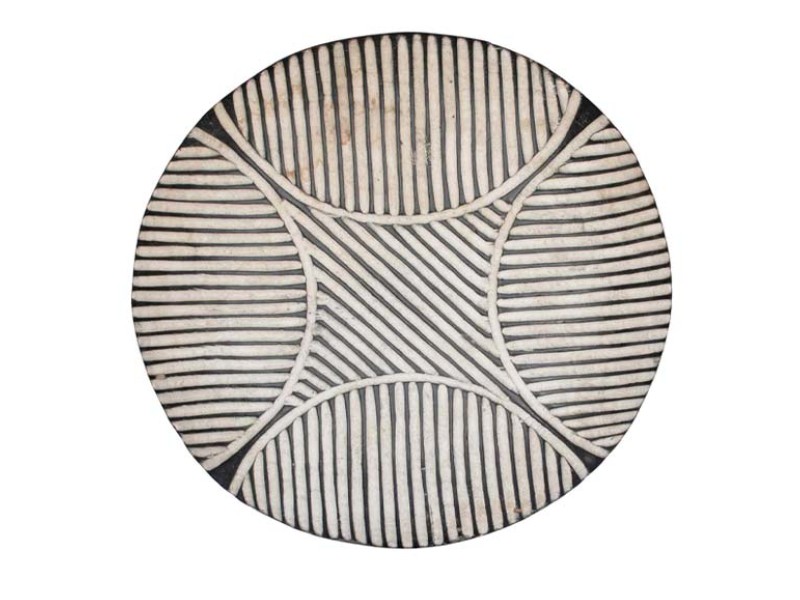 Large Round Bamileke Wood Shield - 1 Large Round Bamileke Wood Shield - 1