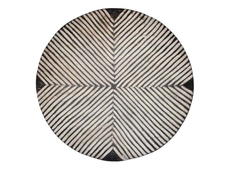Carved Wood Shield - 7 Carved Wood Shield - 7