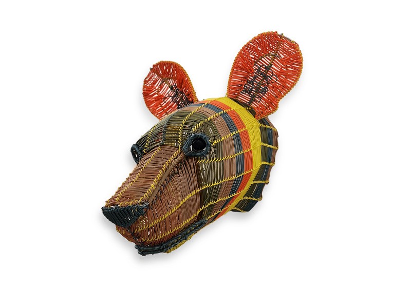 Wild Weave Mini Wild Dog Head Wild Weave Mini Wild Dog Head
