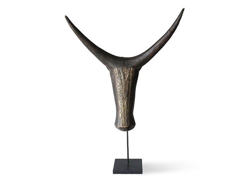 Bronze Makara Bull Mask Bronze Makara Bull Mask