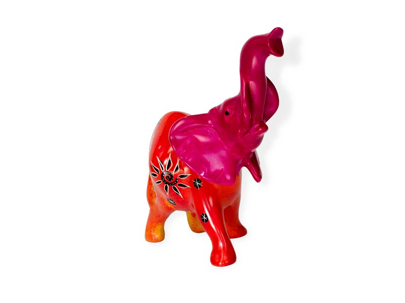 Multicolor Soapstone Elephant Multicolor Soapstone Elephant