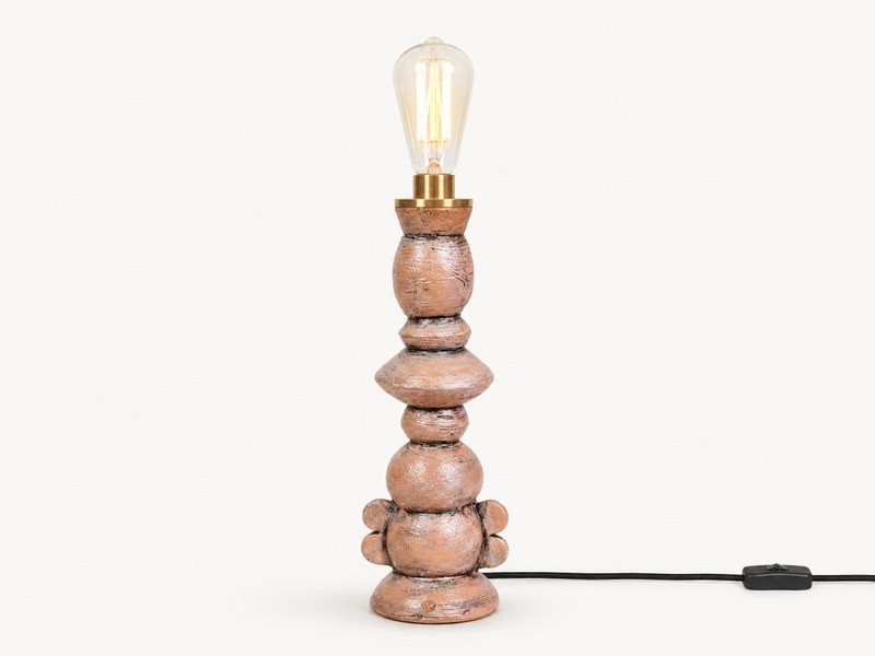 Earthform Stack Lamp &ndash; Terracotta
