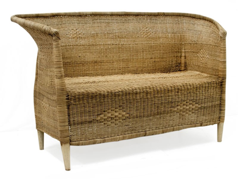Malawi Closed Weave 2 Seater Sofa Malawi Closed Weave 2 Seater Sofa