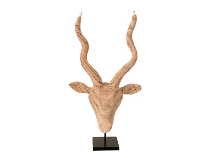 Rope Kudu Wall Hanging Natural Rope Kudu Wall Hanging Natural