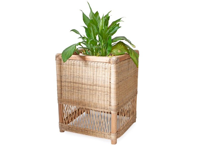 Malawi Cane Planter Box Malawi Cane Planter Box