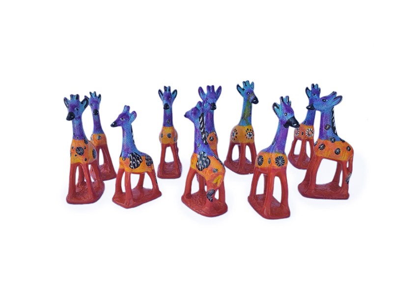 Multicolor Soap Stone Giraffe Multicolor Soap Stone Giraffe
