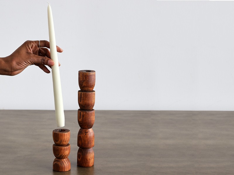 Totem Candle Holder Totem Candle Holder
