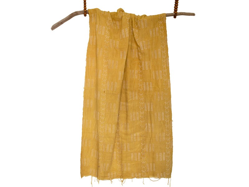 Mustard Bogolan Mud Cloth Mustard Bogolan Mud Cloth