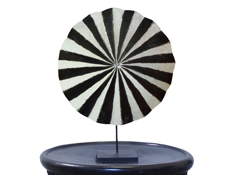 On Bamileke stool On Bamileke stool