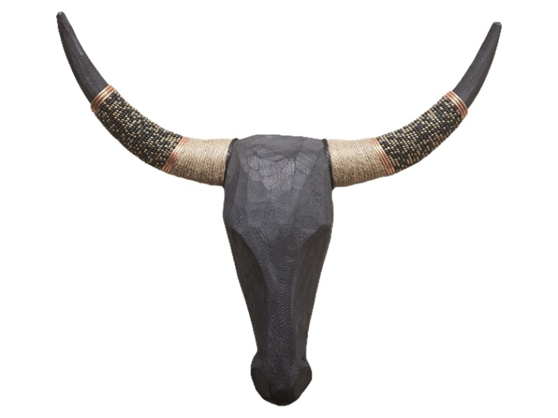 Black Wood Black and Gold Beads