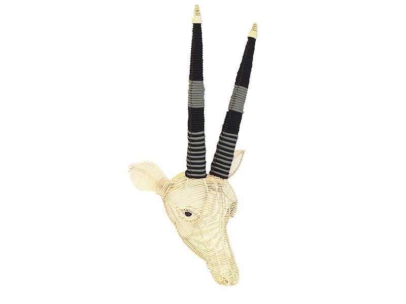 Ivory with Grey and Black Rope Ivory with Grey and Black Rope