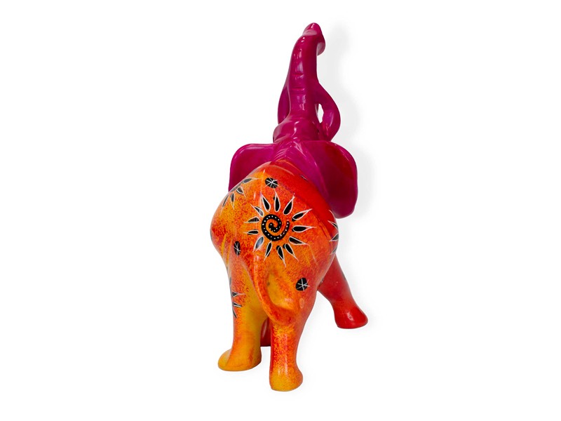 Multicolor Soapstone Elephant | Handcrafted African Art Decor Multicolor Soapstone Elephant | Handcrafted African Art Decor