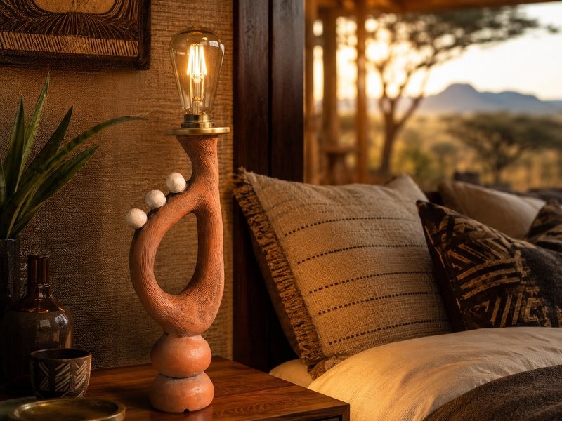 Earth Form Loop Lamp