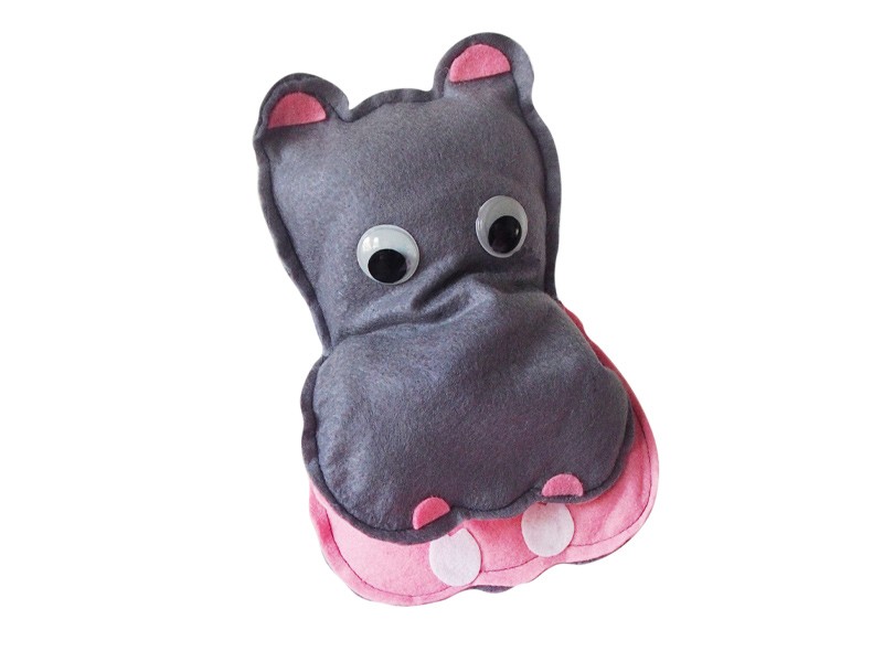 grey hippo front grey hippo front