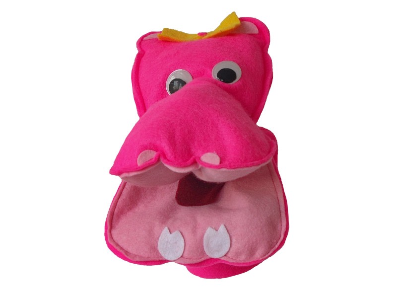 pink hippo front pink hippo front