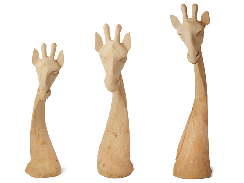 Giraffe Head - Natural Giraffe Head - Natural